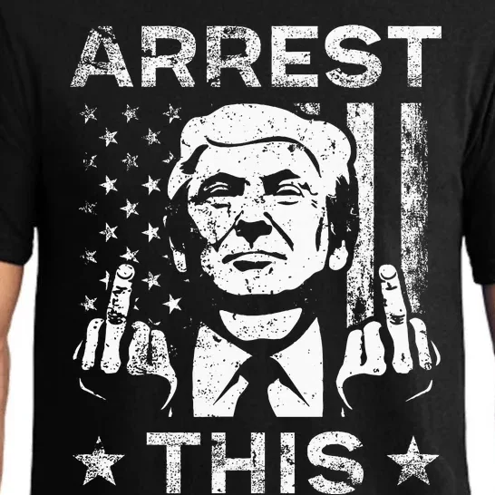 Trump Arrest This Fingers Pajama Set