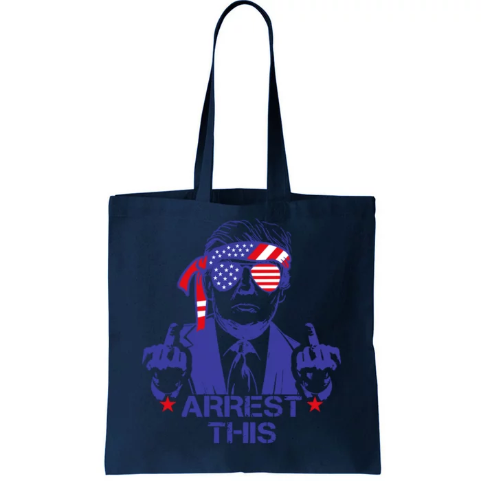 Trump Arrest This Funny Trump 2024 Convicted Felon Tote Bag