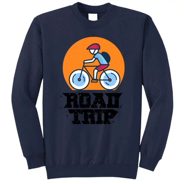 Travel And Tour With Road Trip Funny Tall Sweatshirt