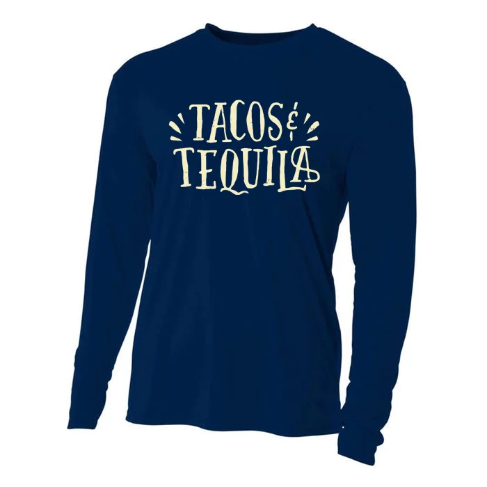 Tacos And Tequila Party Cooling Performance Long Sleeve Crew