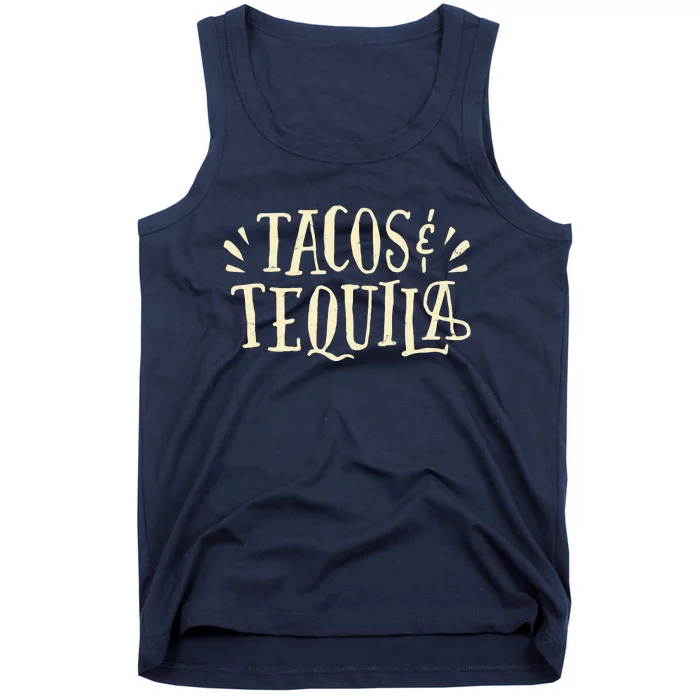 Tacos And Tequila Party Tank Top