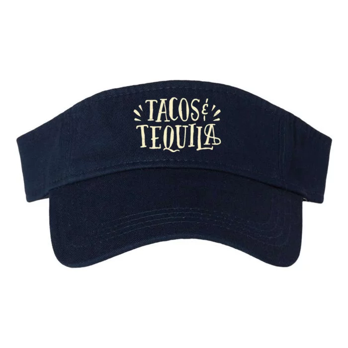 Tacos And Tequila Party Valucap Bio-Washed Visor