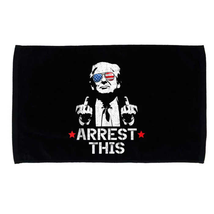 Trump Arrest This Microfiber Hand Towel