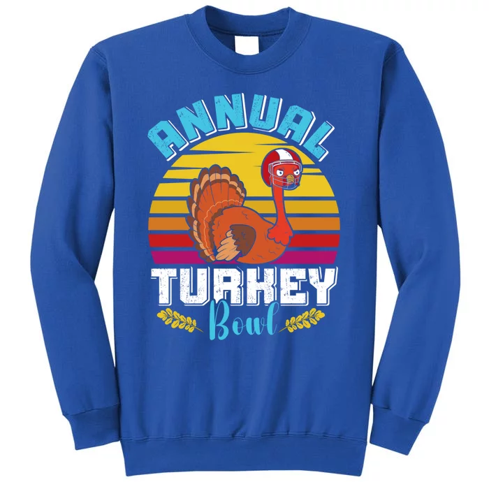 Thanksgiving Annual Turkey Bowl American Football Usa Meaningful Gift Sweatshirt