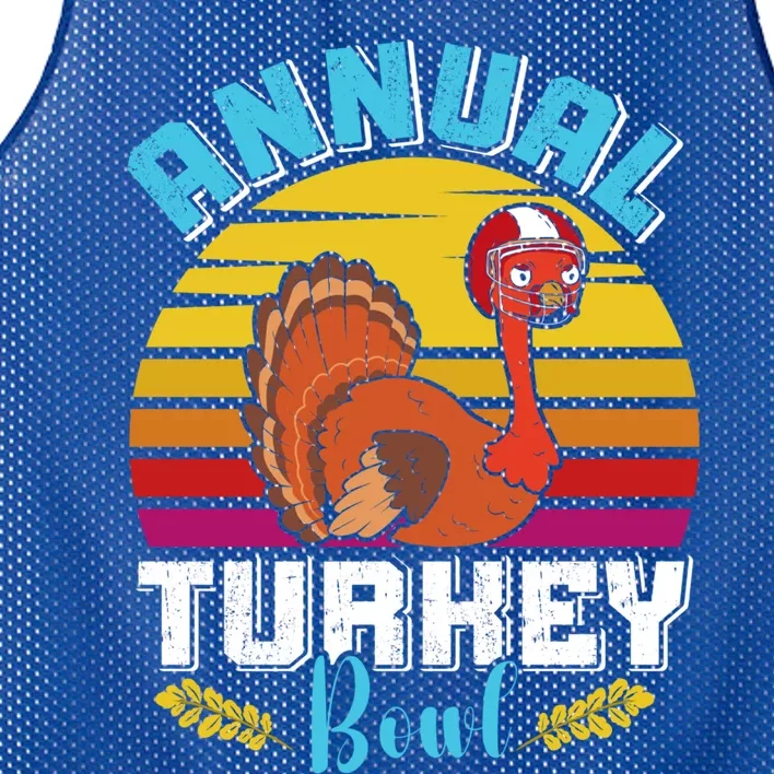 Thanksgiving Annual Turkey Bowl American Football Usa Meaningful Gift Mesh Reversible Basketball Jersey Tank