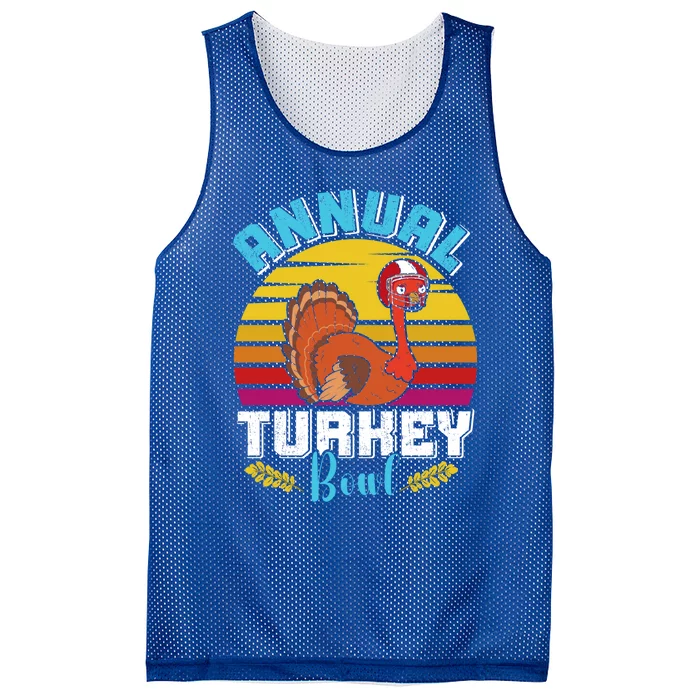 Thanksgiving Annual Turkey Bowl American Football Usa Meaningful Gift Mesh Reversible Basketball Jersey Tank