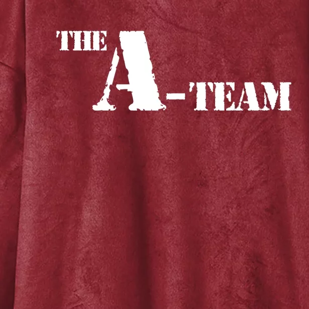 The A Team Classic Tv Show Hooded Wearable Blanket