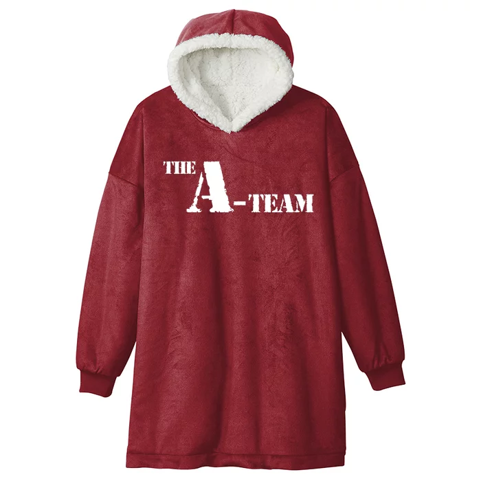 The A Team Classic Tv Show Hooded Wearable Blanket