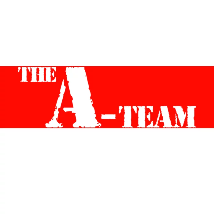 The A Team Classic Tv Show Bumper Sticker