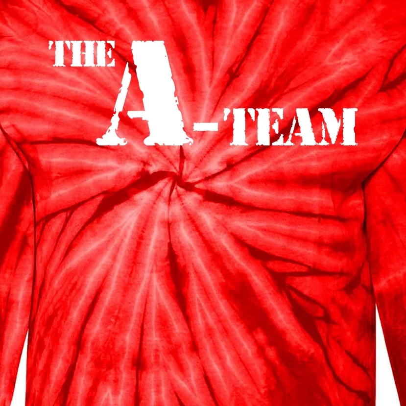 The A Team Classic Tv Show Tie-Dye Long Sleeve Shirt