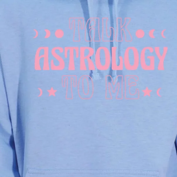 Talk Astrology To Me Funny Zodiac Unisex Surf Hoodie