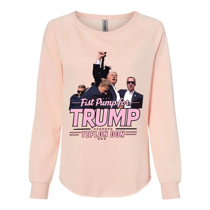 Trump Assassination Trump For President Donald Trump Rally Womens California Wash Sweatshirt