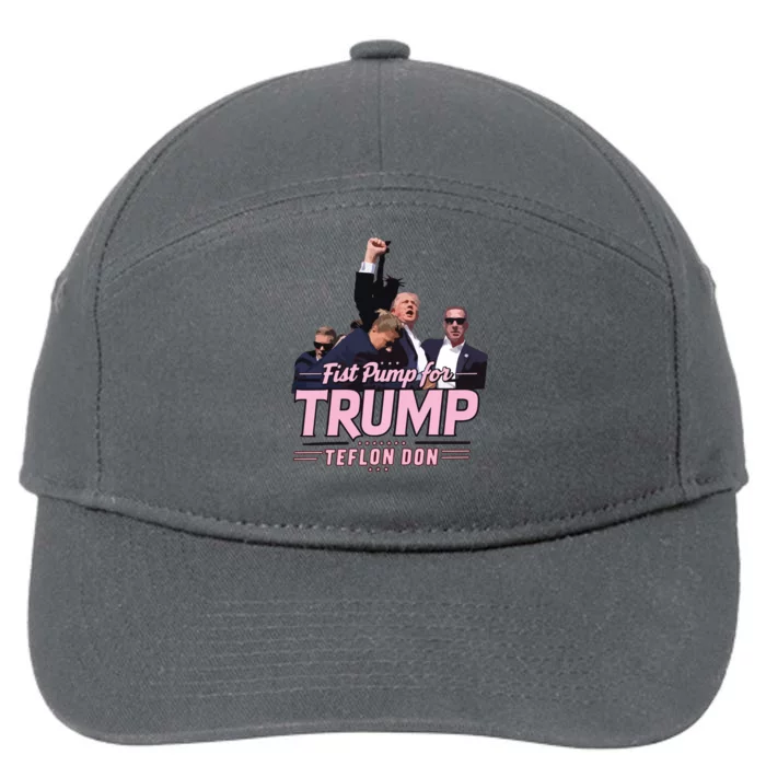 Trump Assassination Trump For President Donald Trump Rally 7-Panel Snapback Hat