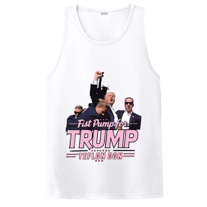 Trump Assassination Trump For President Donald Trump Rally Performance Tank