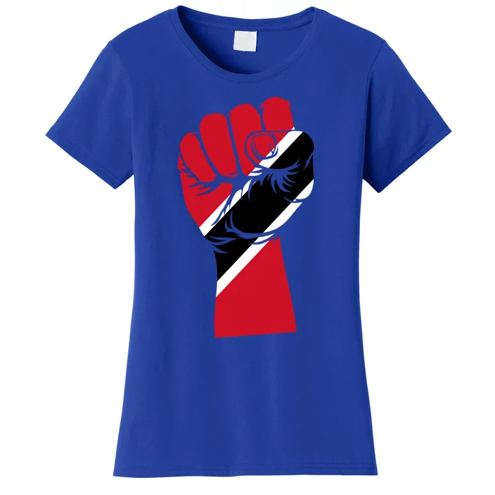 Trinidad And Tobago Flag Black History Social Justice Rights Gift Women's T-Shirt