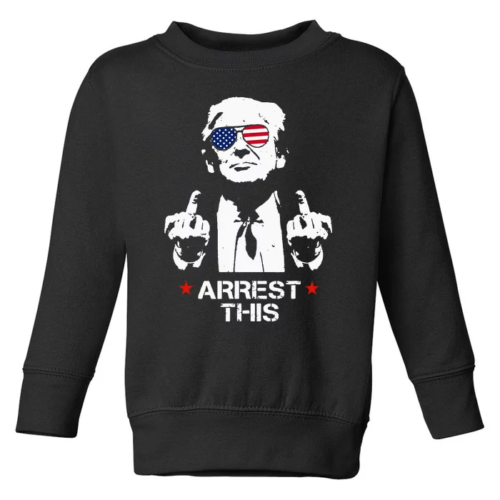 Trump Arrest This Toddler Sweatshirt