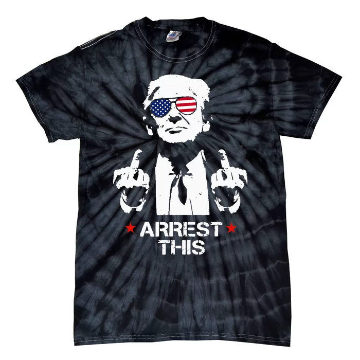 Trump Arrest This Tie-Dye T-Shirt