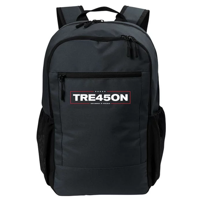 Tre45on Anti Trump Treason 45 Save America Vote Blue Daily Commute Backpack