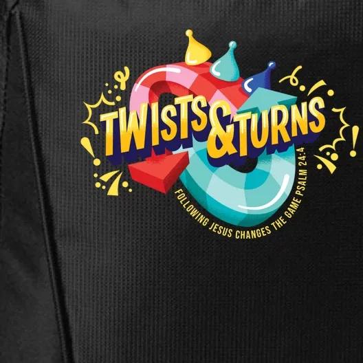 Twist And Turns Fowling Jesus Changes The Game City Backpack