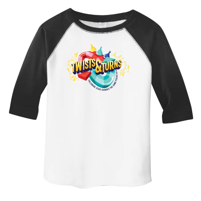 Twist And Turns Fowling Jesus Changes The Game Toddler Fine Jersey T-Shirt