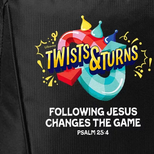 Twists And Turns VBS Vibes Christian Games City Backpack