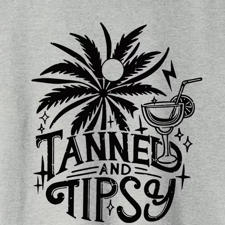 Tanned And Tipsy Women's Crop Top Tee