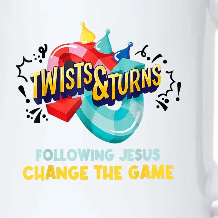 Twists And Turns VBS Follow Jesus Change The Games Black Color Changing Mug