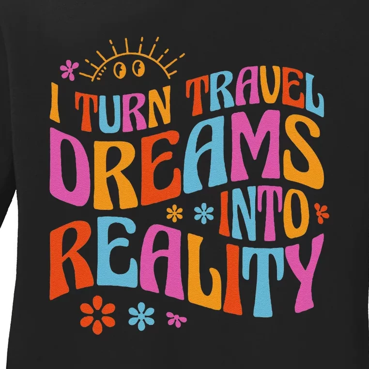 Travel Agency Travel Agent Ladies Long Sleeve Shirt