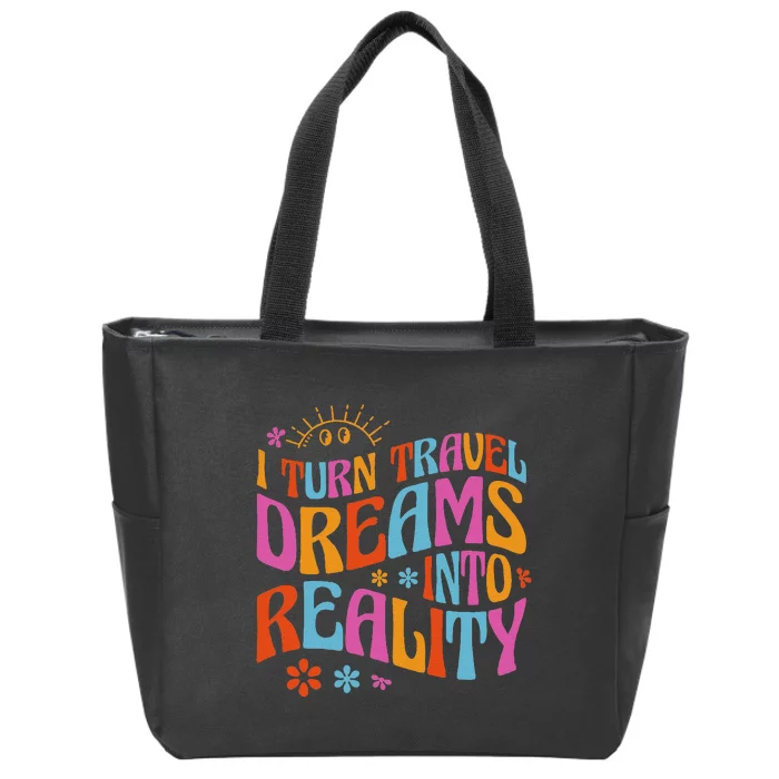 Travel Agency Travel Agent Zip Tote Bag