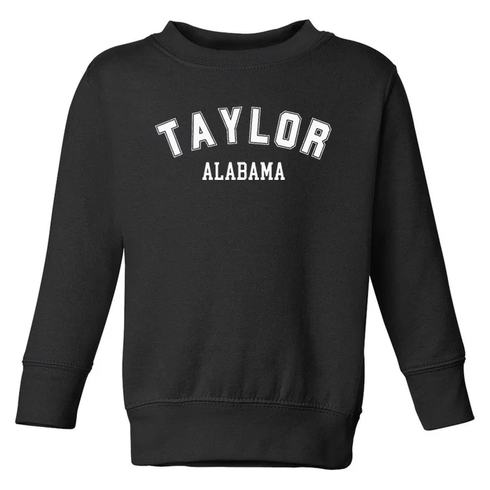 Taylor Alabama Toddler Sweatshirt