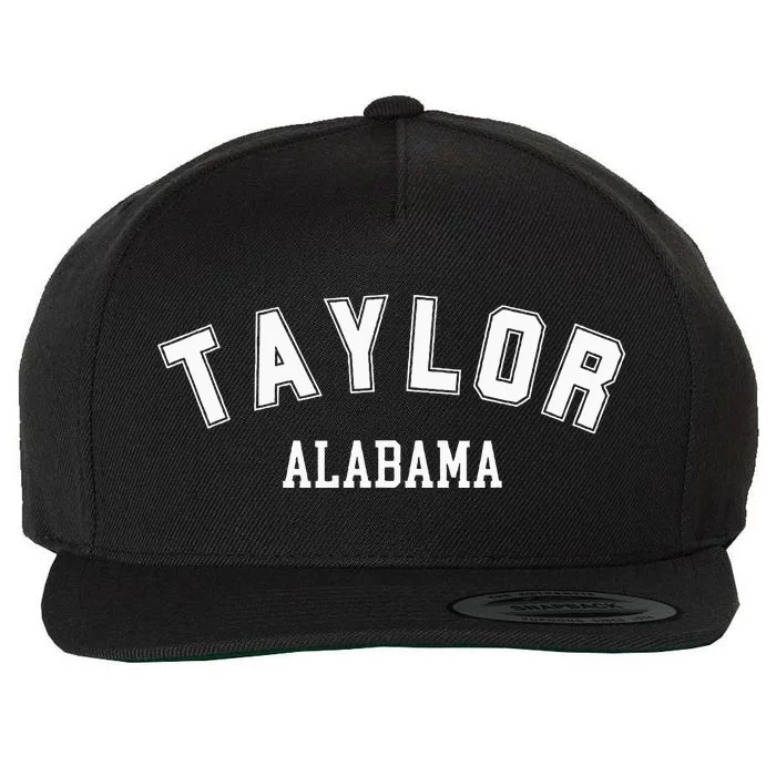 Taylor Alabama Wool Snapback Cap