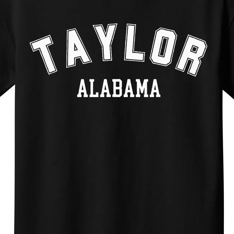 Taylor Alabama Kids T-Shirt