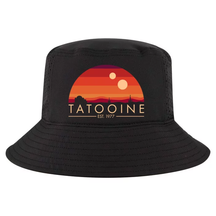 Tatooine Retro Sunset Logo EST 1977 Cool Comfort Performance Bucket Hat