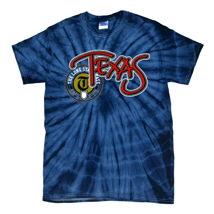 Texas Athletic Urban Logo Tie-Dye T-Shirt