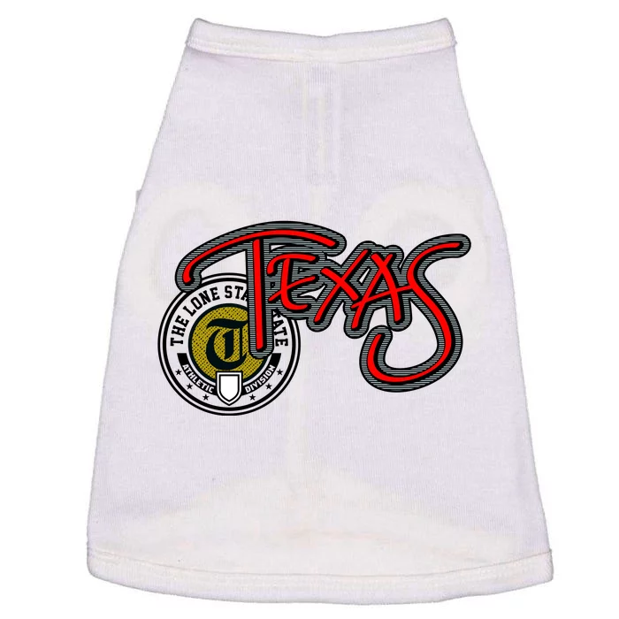 Texas Athletic Urban Logo Doggie Tank