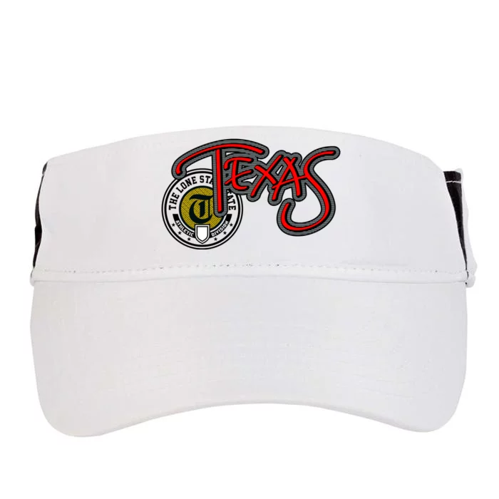 Texas Athletic Urban Logo Adult Drive Performance Visor