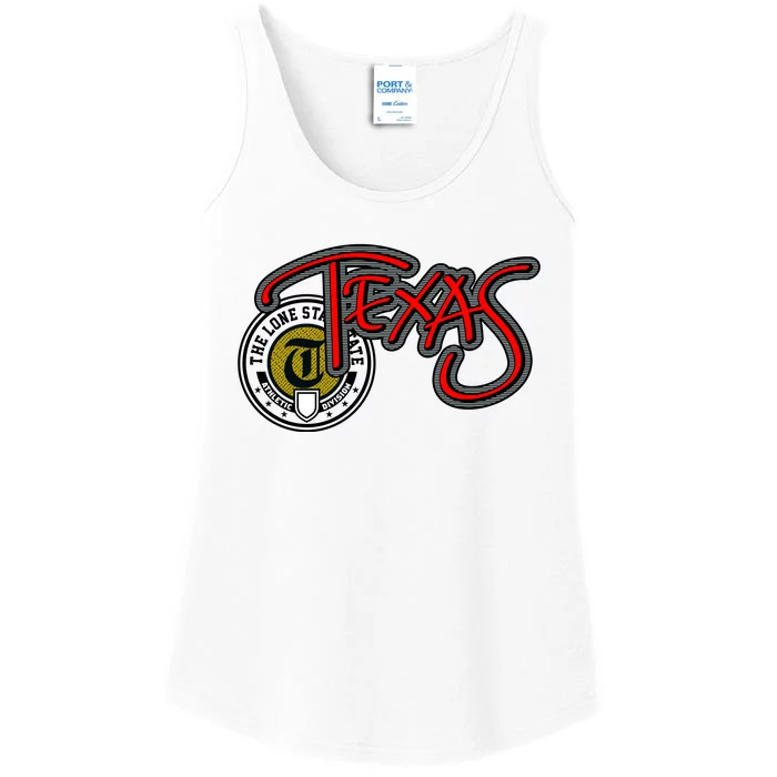 Texas Athletic Urban Logo Ladies Essential Tank