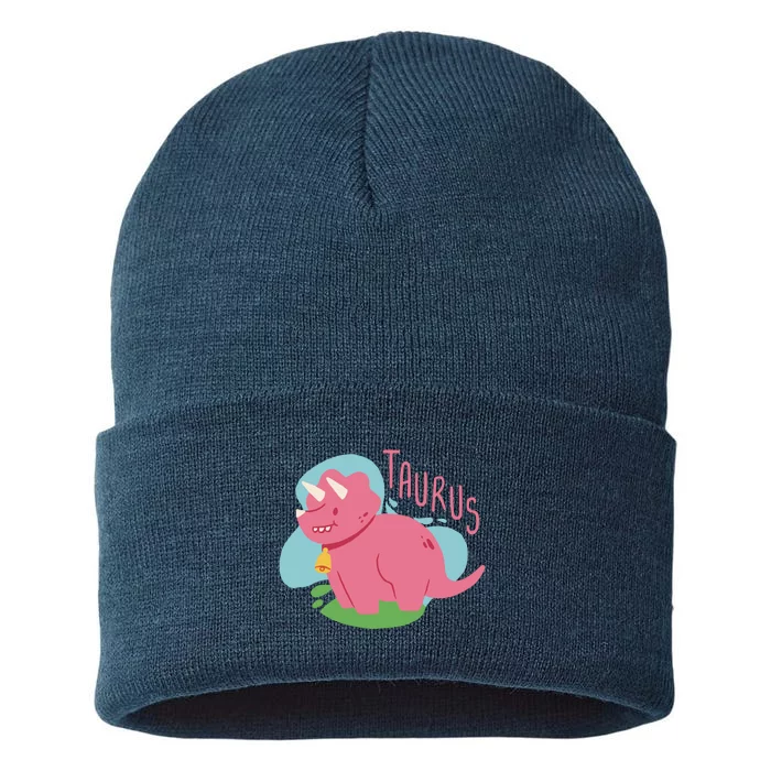 Taurus Dinosaur Sustainable Knit Beanie