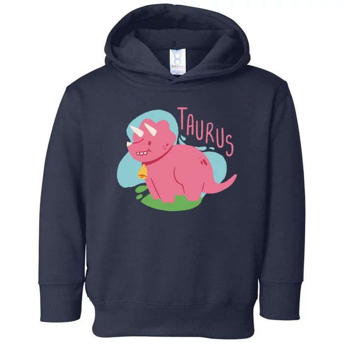 Taurus Dinosaur Toddler Hoodie