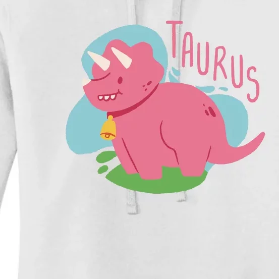 Taurus Dinosaur Women's Pullover Hoodie