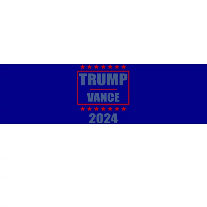 Trump And Vance 2024 President Trump 2024 Gift Bumper Sticker