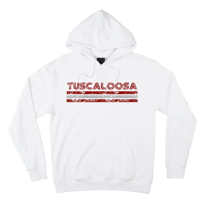 Tuscaloosa Alabama Vintage Weathered Hoodie