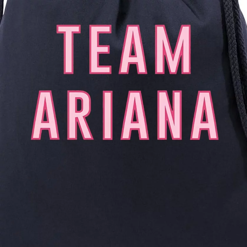 Team Ariana Vanderpump Rules Drawstring Bag