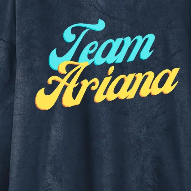 Team Ariana VPR Pump Rules Hooded Wearable Blanket