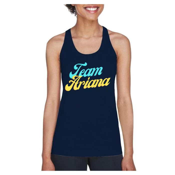 Team Ariana VPR Pump Rules Women's Racerback Tank