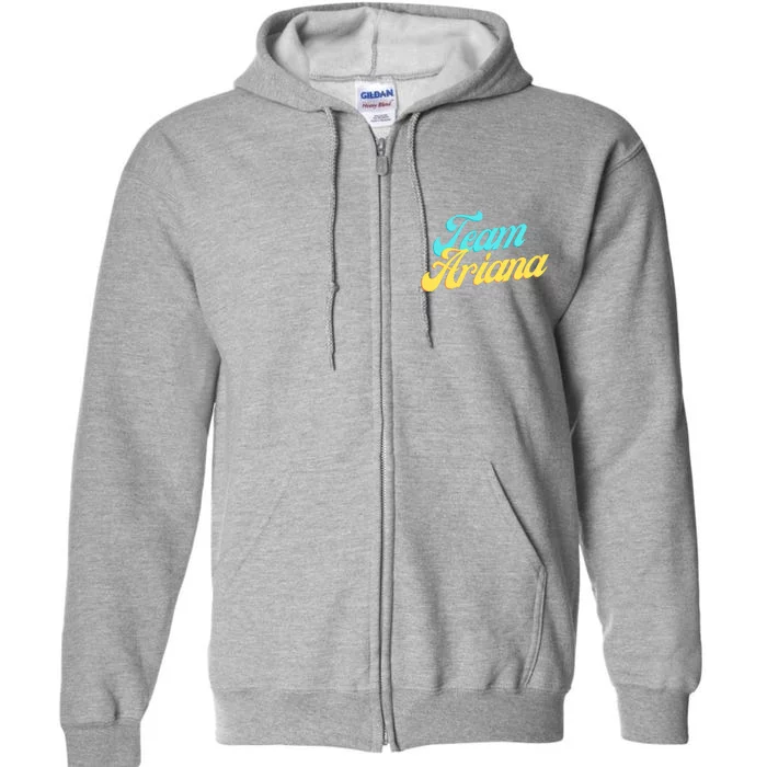 Team Ariana VPR Pump Rules Full Zip Hoodie