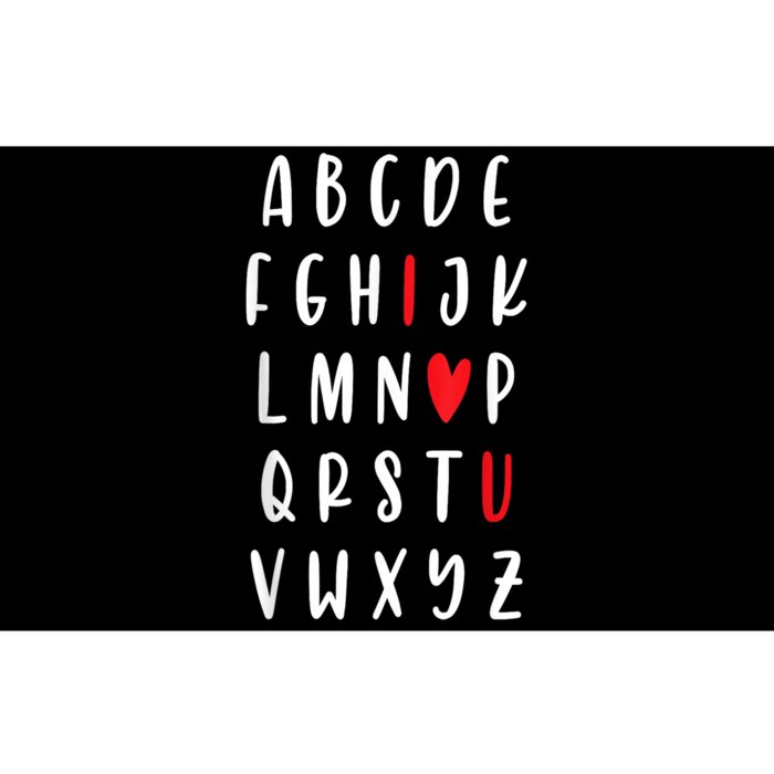 Teacher Alphabet ValentineS Bumper Sticker