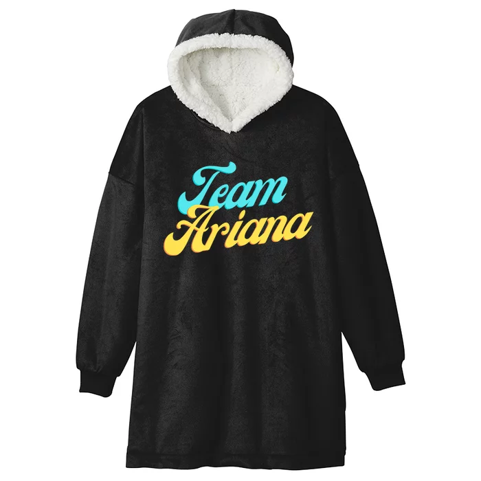 Team Ariana VPR Pump Rules Hooded Wearable Blanket