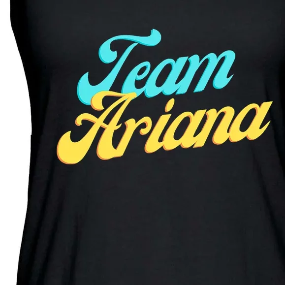 Team Ariana VPR Pump Rules Ladies Essential Flowy Tank