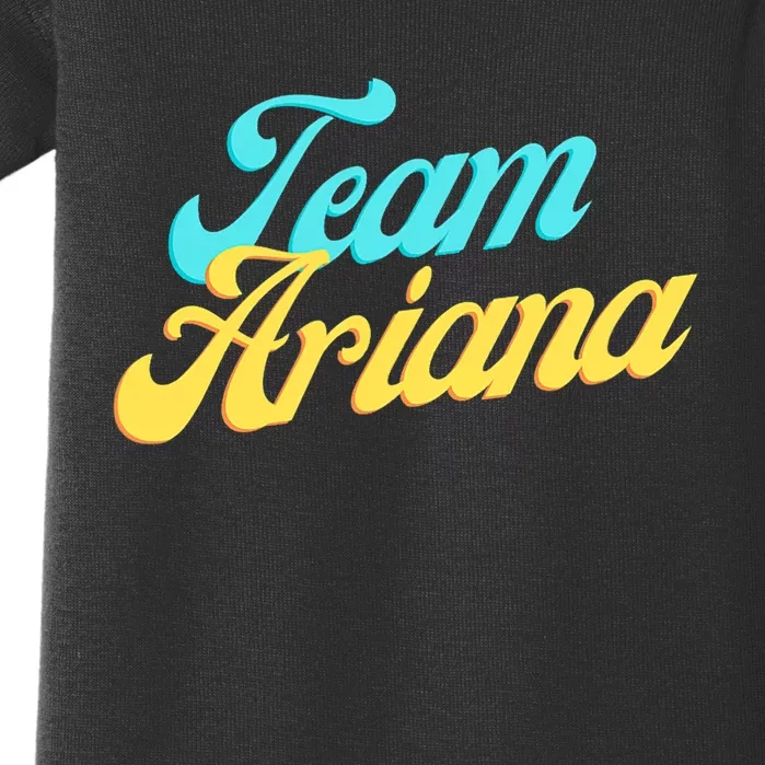 Team Ariana VPR Pump Rules Baby Bodysuit